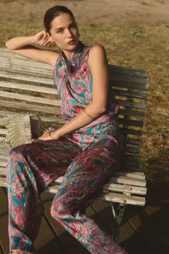 Mujer Hoss Intropia Pantalones>Paloma. Pantalones estampados