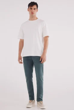 Hombre Springfield Pantalones>Pantalón 5 bolsillos color slim fit