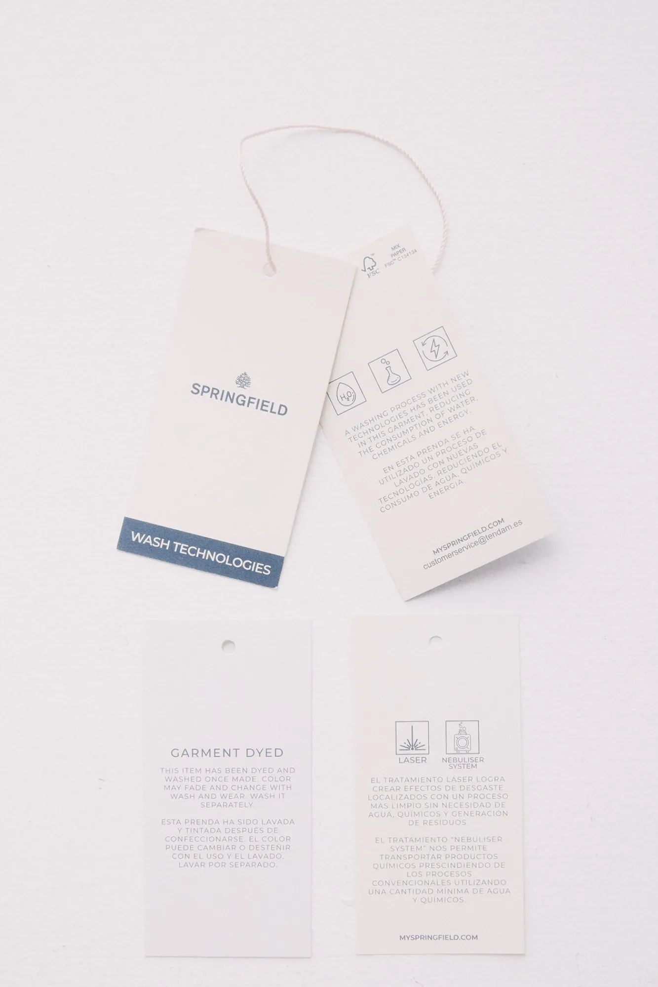 Hombre Springfield Pantalones>Pantalón 5 bolsillos color slim fit