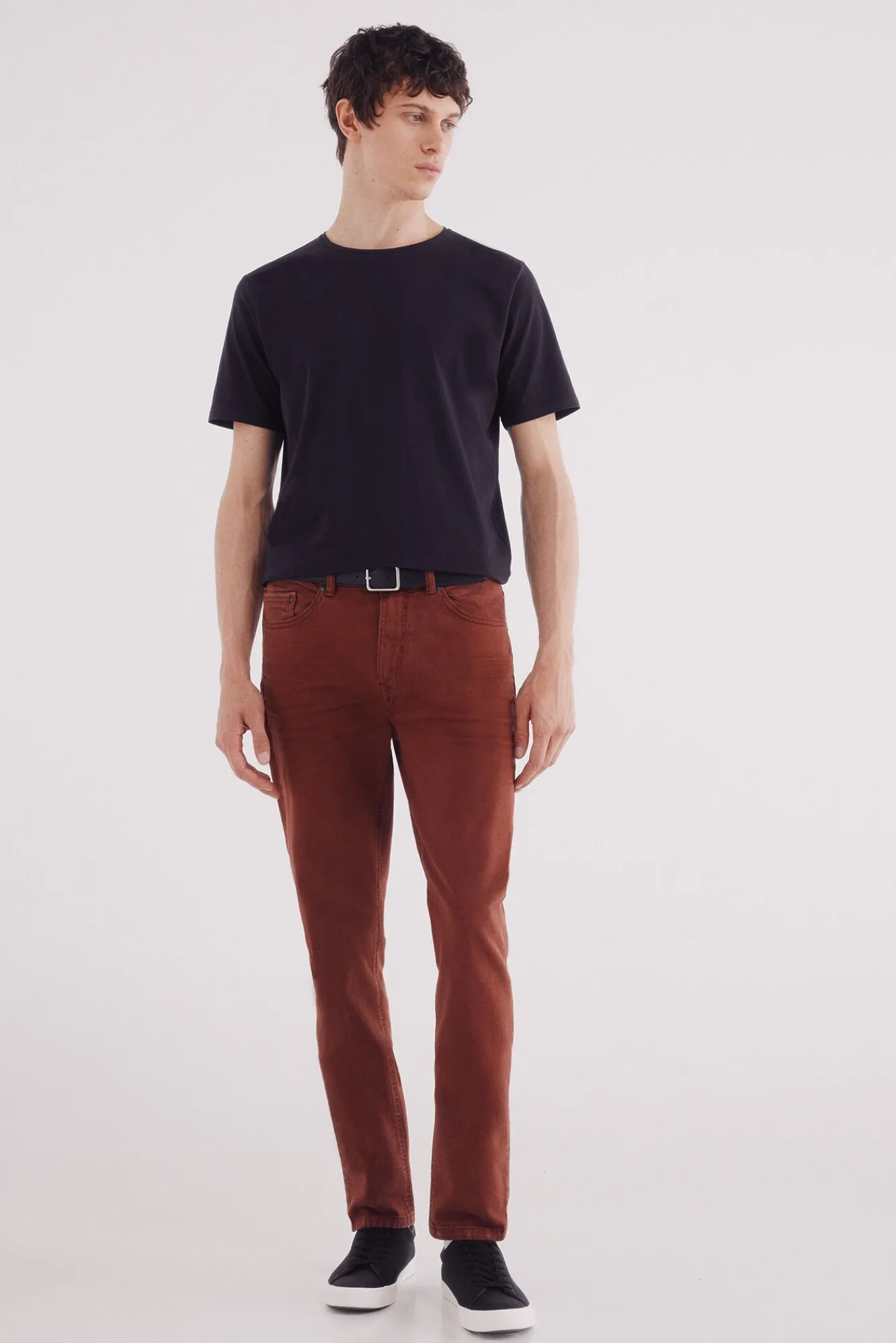 Hombre Springfield Pantalones>Pantalón 5 bolsillos color slim fit