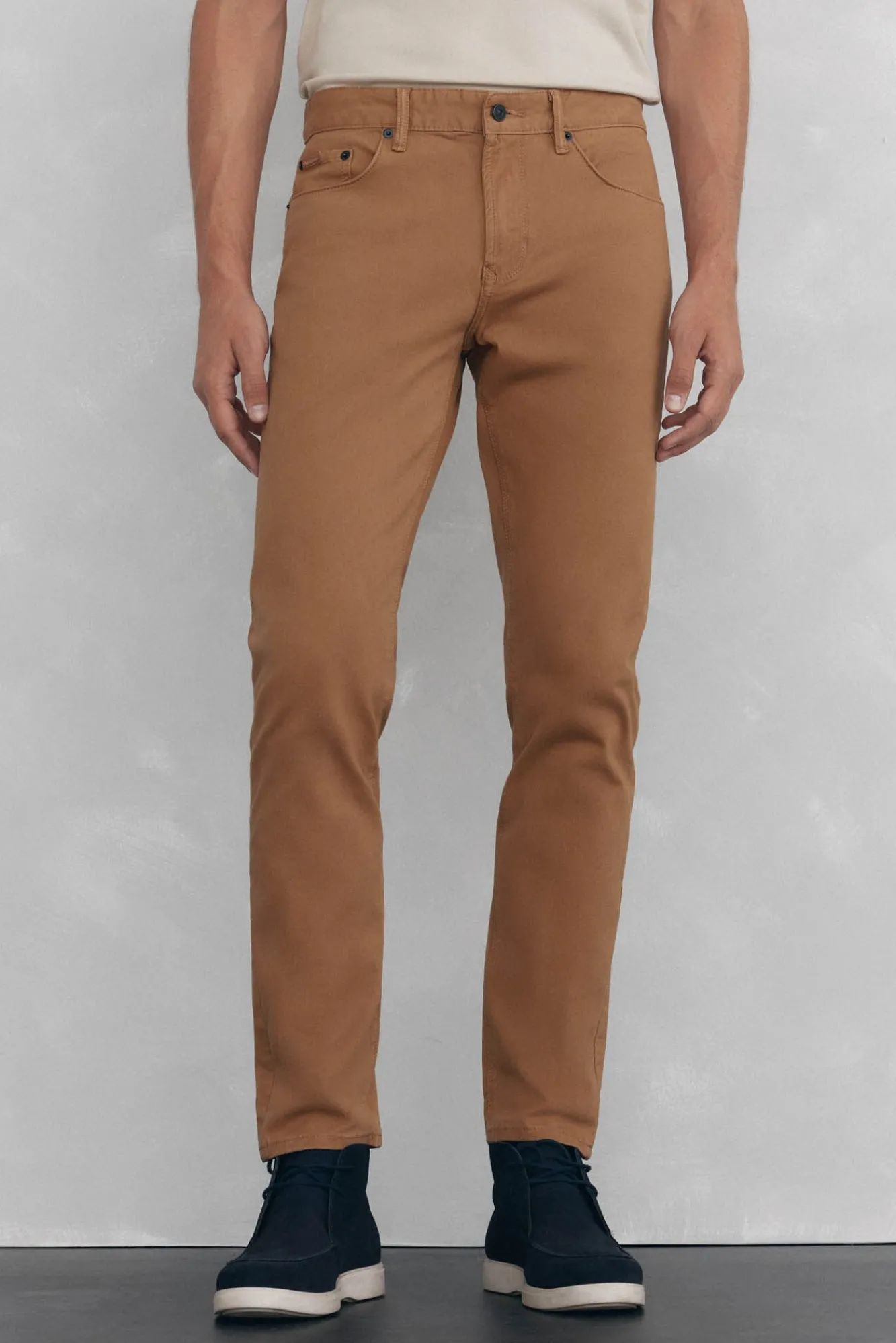 Hombre Pedro del Hierro Vaqueros|Pantalones>Pantalón 5 bolsillos color slim fit