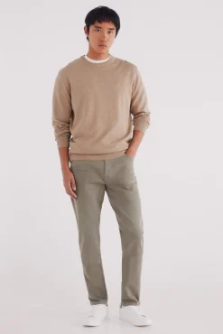 Hombre Springfield Pantalones>Pantalón 5 bolsillos color slim fit