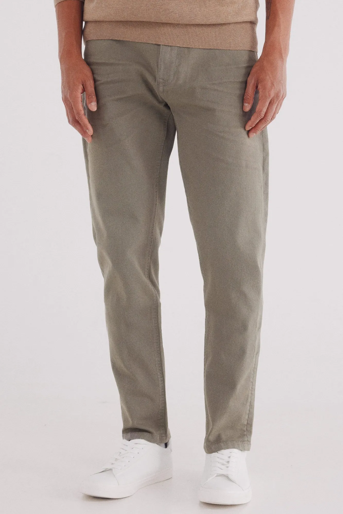 Hombre Springfield Pantalones>Pantalón 5 bolsillos color slim fit