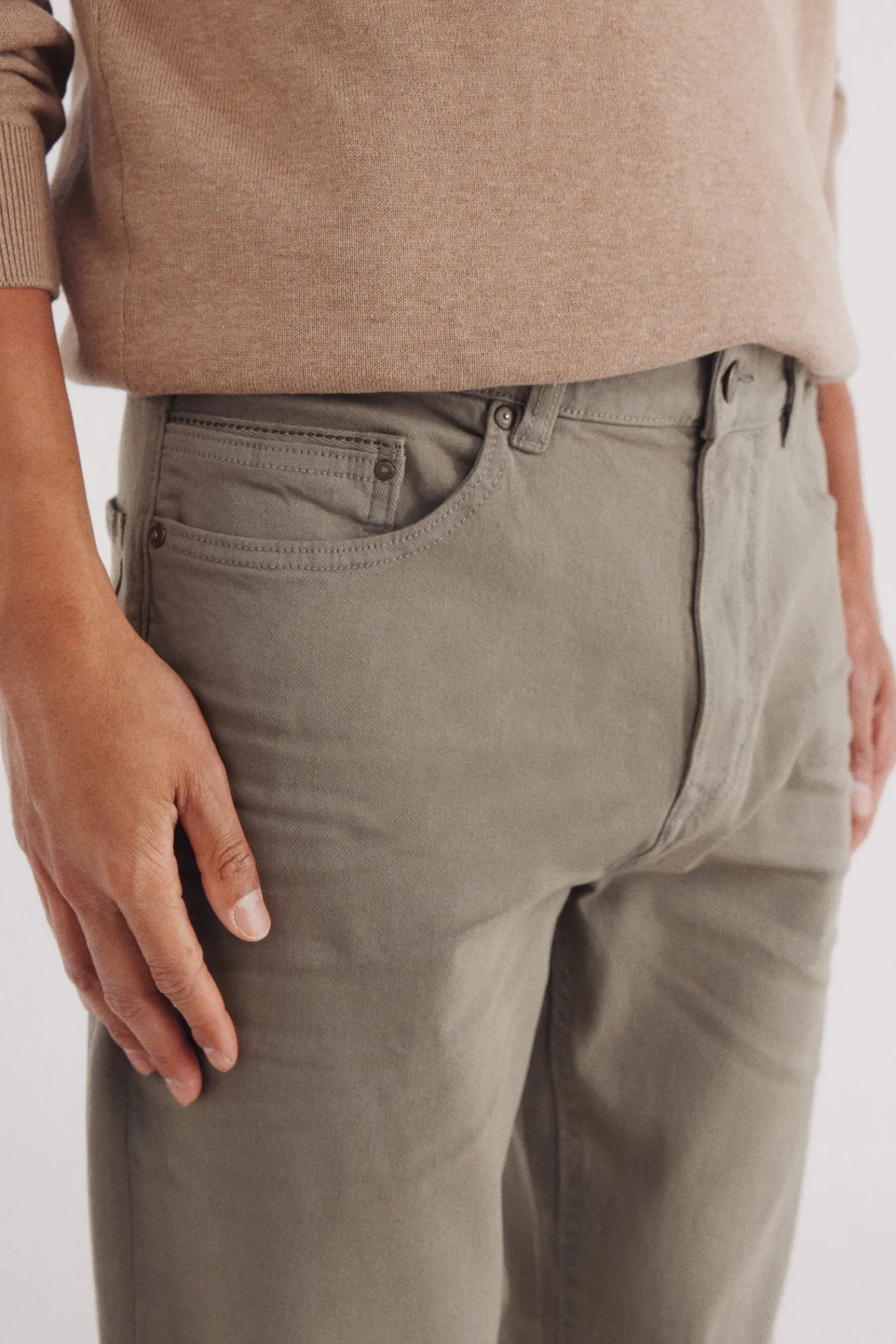 Hombre Springfield Pantalones>Pantalón 5 bolsillos color slim fit