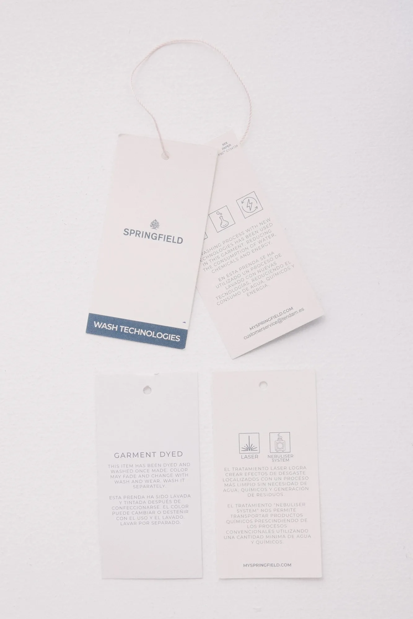 Hombre Springfield Pantalones>Pantalón 5 bolsillos color slim fit