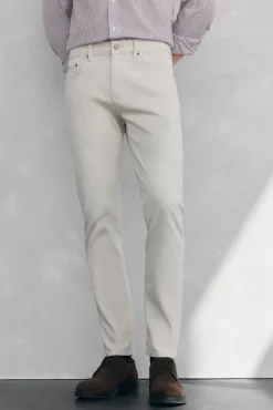 Hombre Pedro del Hierro Vaqueros|Pantalones>Pantalón 5 bolsillos color slim fit