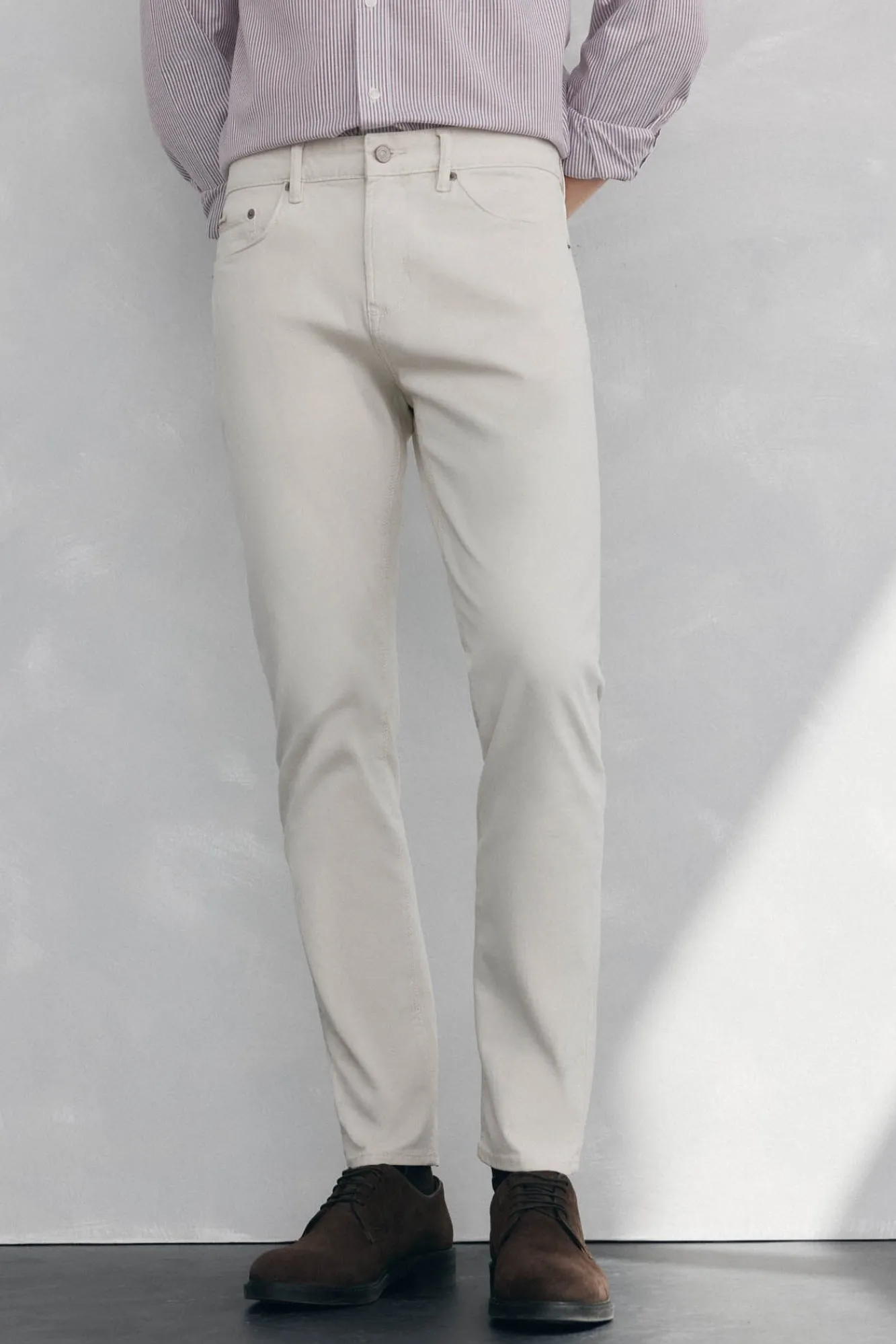 Hombre Pedro del Hierro Vaqueros|Pantalones>Pantalón 5 bolsillos color slim fit