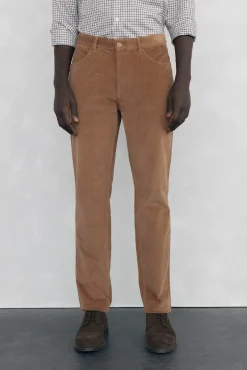 Hombre Pedro del Hierro Pantalones>Pantalón 5 bolsillos pana slim fit