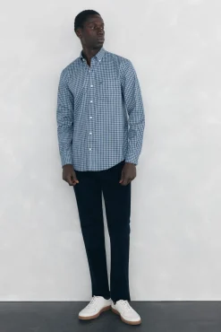 Hombre Pedro del Hierro Pantalones>Pantalón 5 bolsillos pana slim fit