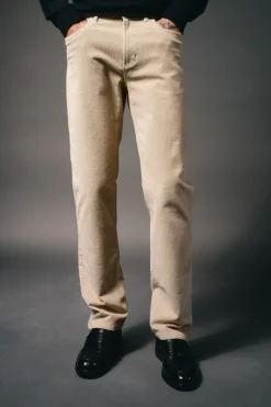 Hombre OOTO Pantalones>Pantalón 5 bolsillos slim fit pana
