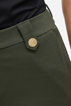 Mujer Vila Pantalones>Pantalón ancho con botones