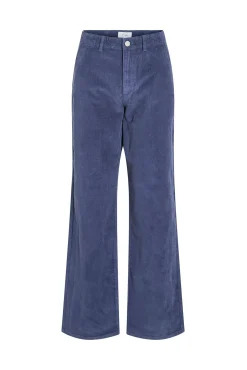 Mujer Vila Pantalones>Pantalón ancho de micropana