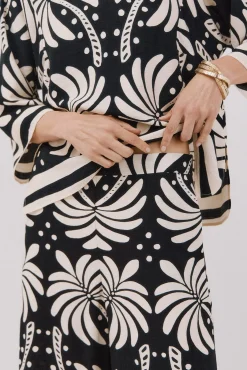 Mujer Cortefiel Pantalones>Pantalón ancho estampado