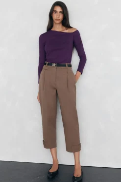 Mujer Pedro del Hierro Pantalones>Pantalón bajo ajustable