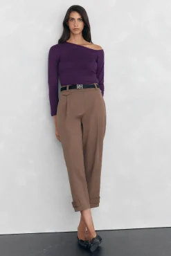 Mujer Pedro del Hierro Pantalones>Pantalón bajo ajustable