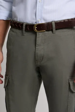 Hombre Silbon Pantalones>Pantalón cargo casual