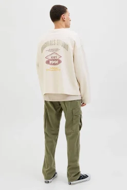 Hombre Jack & Jones Pantalones>Pantalón cargo relaxed fit