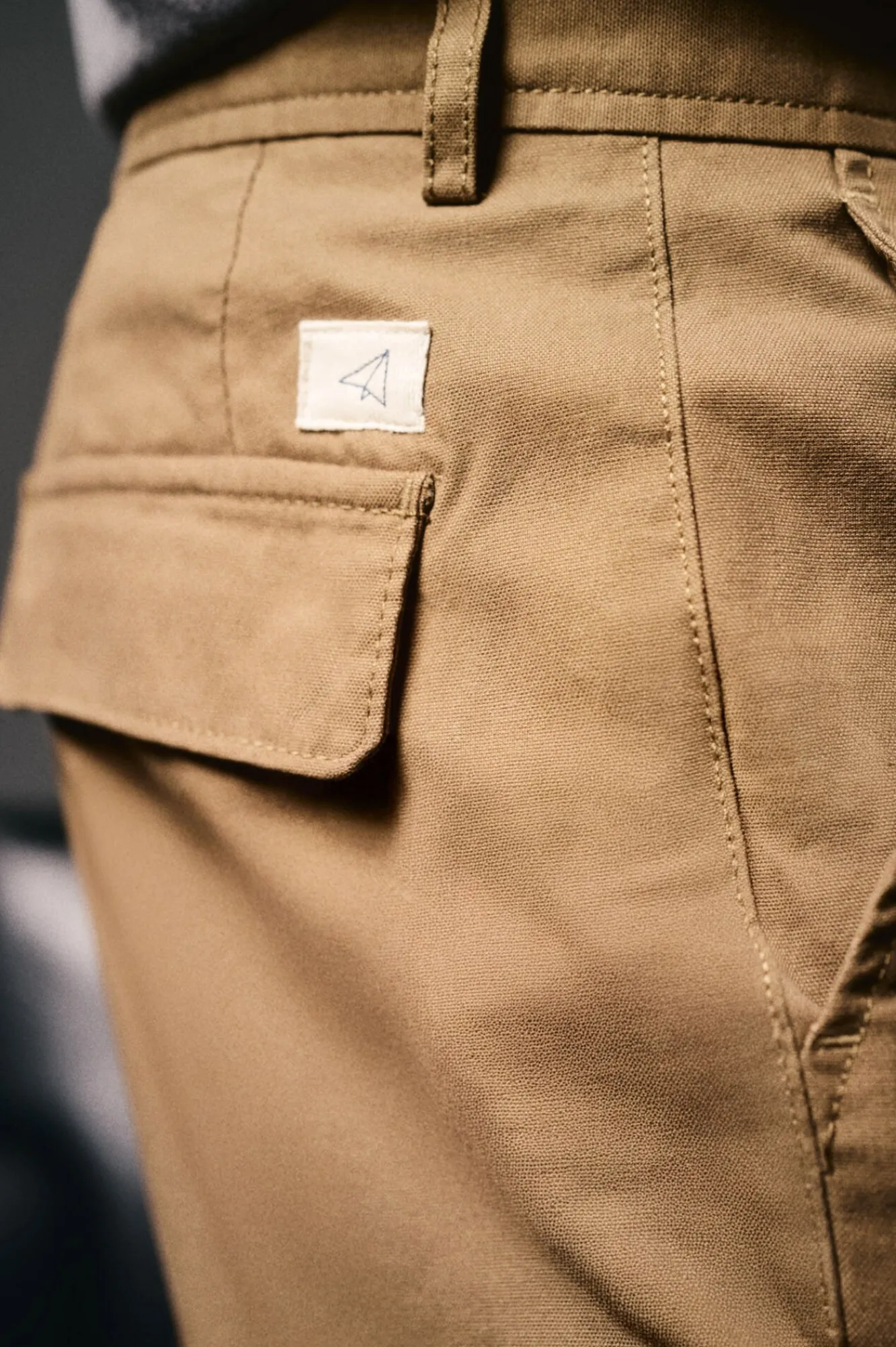 Hombre OOTO Pantalones>Pantalón cargo slim fit