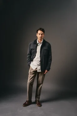 Hombre OOTO Pantalones>Pantalón cargo slim fit