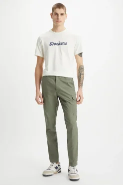 Hombre Dockers Pantalones>Pantalón Cargo Slim Tapered Fit para hombre