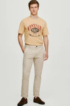 Hombre Jack & Jones Pantalones|Chinos>Pantalón chino
