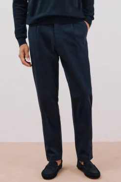 Hombre Cortefiel Pantalones|Chinos>Pantalón chino confort tapered fit