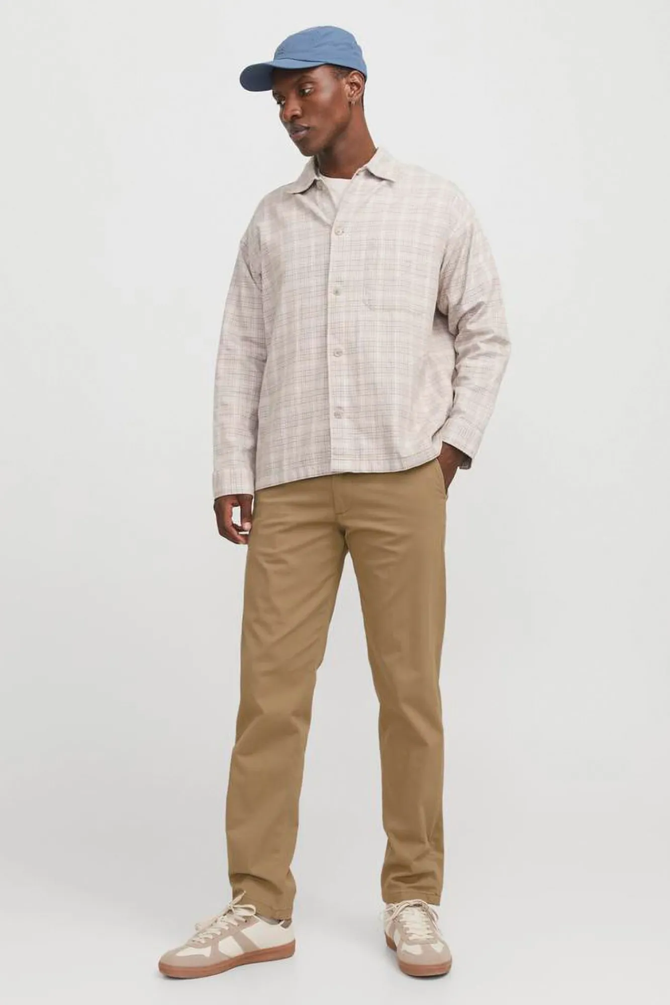 Hombre Jack & Jones Pantalones|Chinos>Pantalón chino de corte relajado