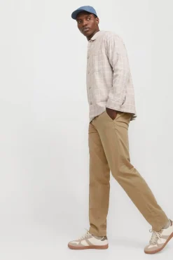 Hombre Jack & Jones Pantalones|Chinos>Pantalón chino de corte relajado