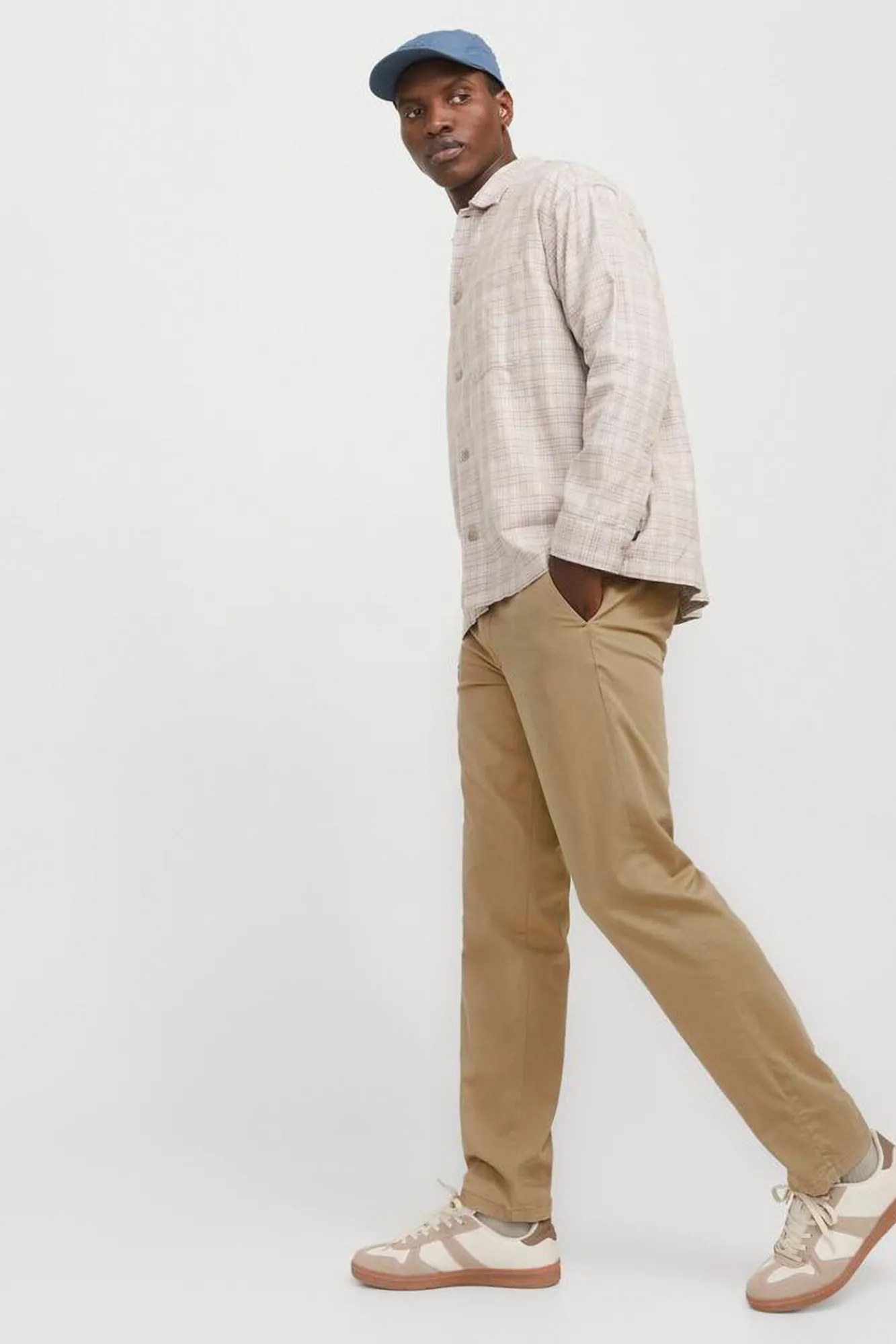 Hombre Jack & Jones Pantalones|Chinos>Pantalón chino de corte relajado