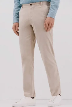 Hombre Cortefiel Pantalones|Chinos>Pantalón chino lavado