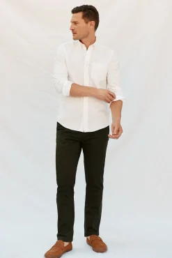 Hombre Cortefiel Pantalones|Chinos>Pantalón chino ligero regular fit