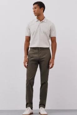 Hombre Cortefiel Pantalones|Chinos>Pantalón chino ligero slim fit