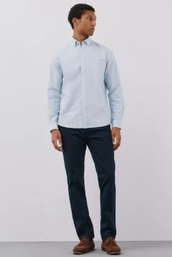 Hombre Cortefiel Pantalones|Chinos>Pantalón chino ligero slim fit