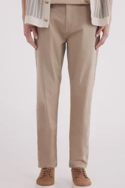 Hombre Springfield Pantalones|Chinos>Pantalón chino microestampado slim fit