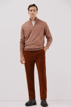 Hombre Cortefiel Pantalones|Chinos>Pantalón chino pana