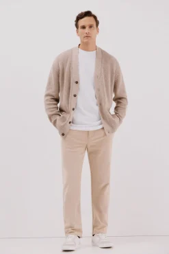 Hombre Cortefiel Pantalones|Chinos>Pantalón chino pana