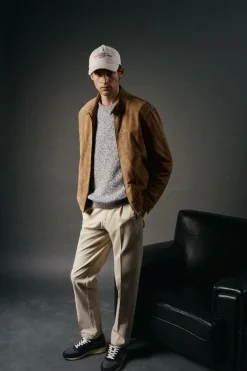 Hombre OOTO Pantalones|Chinos>Pantalón chino pinzas