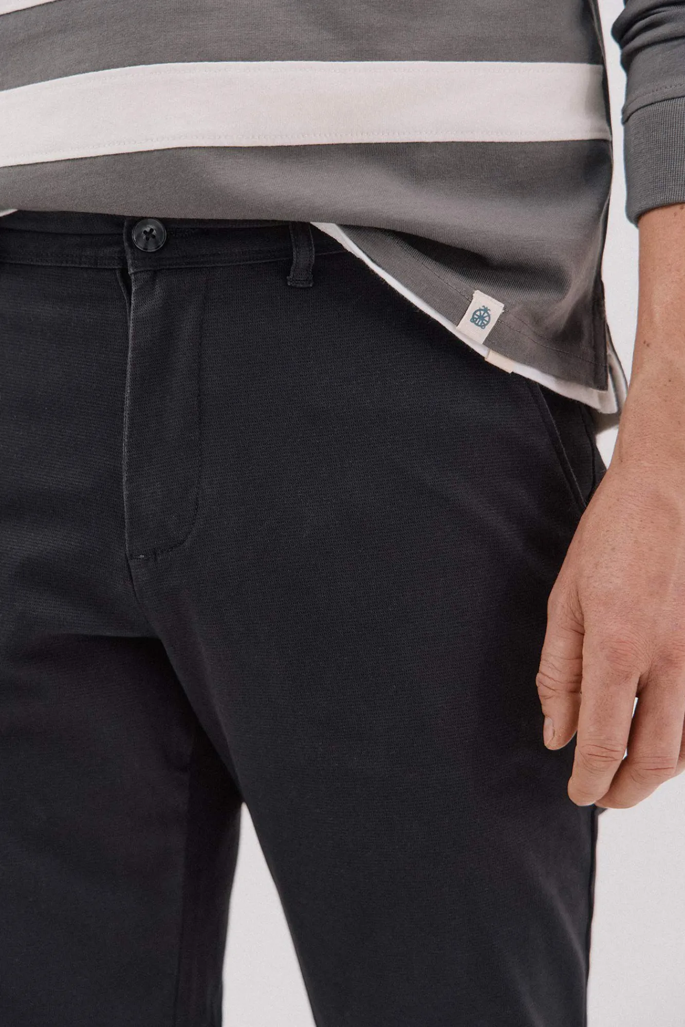 Hombre Cortefiel Pantalones|Chinos>Pantalón chino print slim