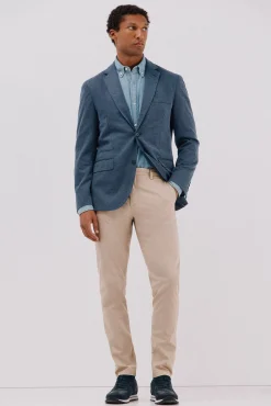 Hombre Cortefiel Pantalones|Chinos>Pantalón chino print slim