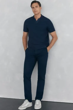 Hombre Pedro del Hierro Pantalones|Chinos>Pantalón chino print slim