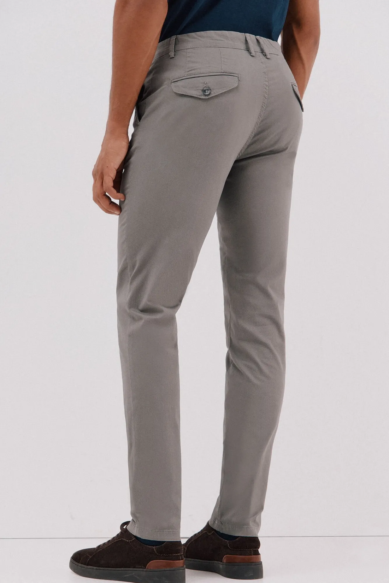 Hombre Cortefiel Pantalones|Chinos>Pantalón chino print slim