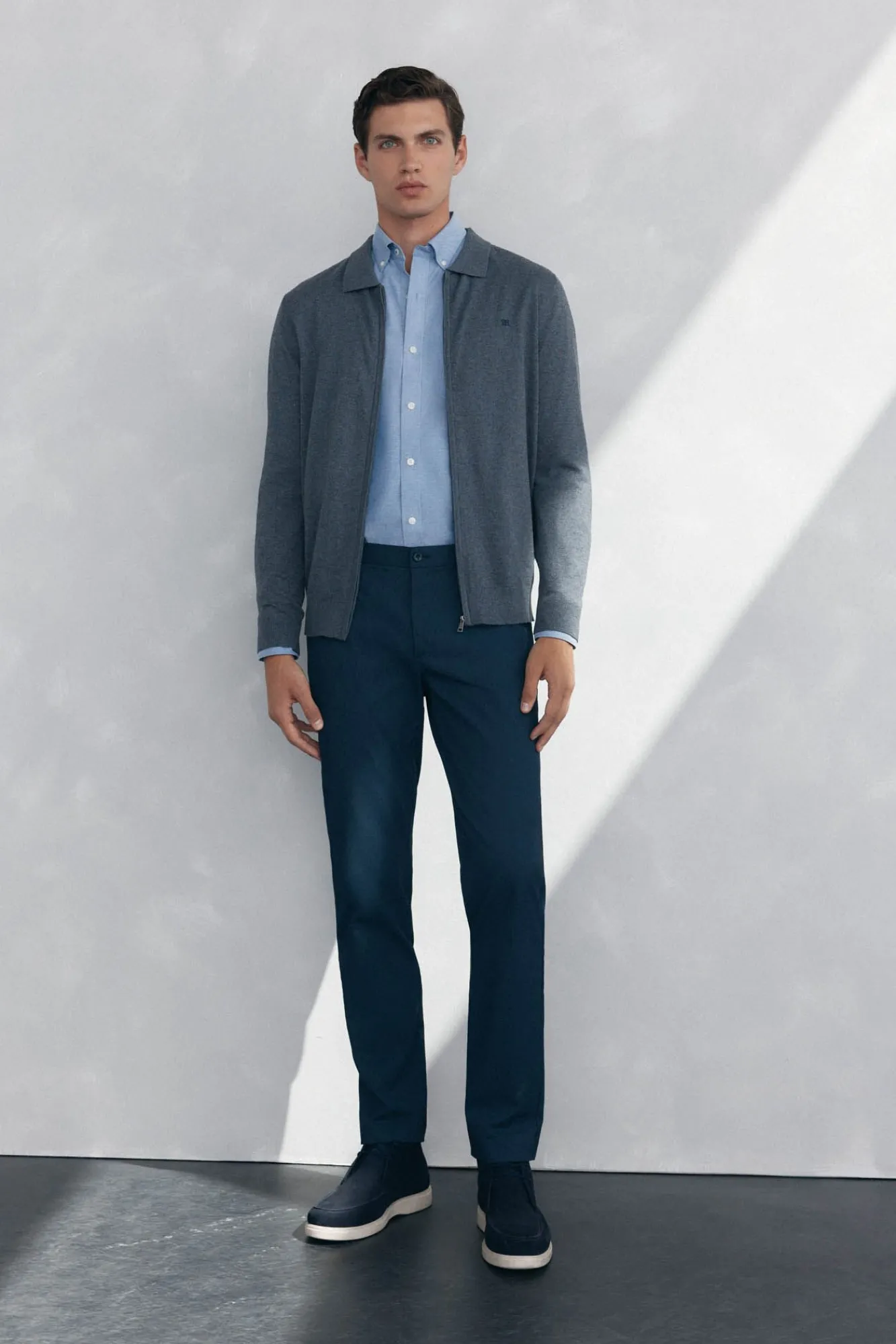 Hombre Pedro del Hierro Pantalones|Chinos>Pantalón chino print slim fit