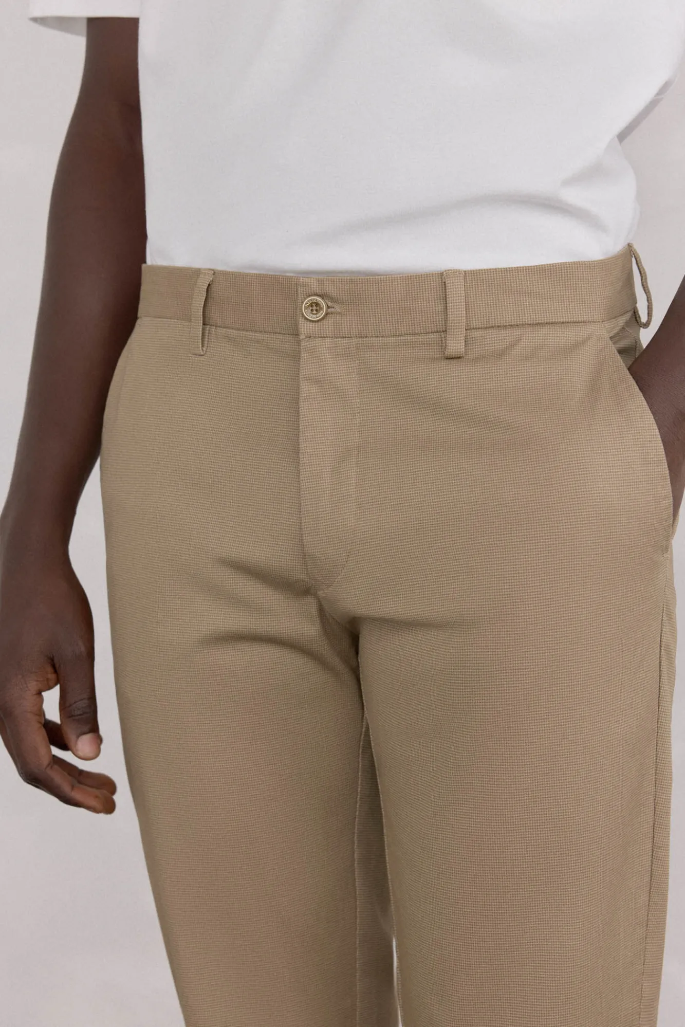 Hombre Pedro del Hierro Pantalones|Chinos>Pantalón chino print slim fit