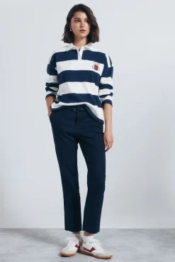 Mujer Springfield Pantalones>Pantalón chino recto