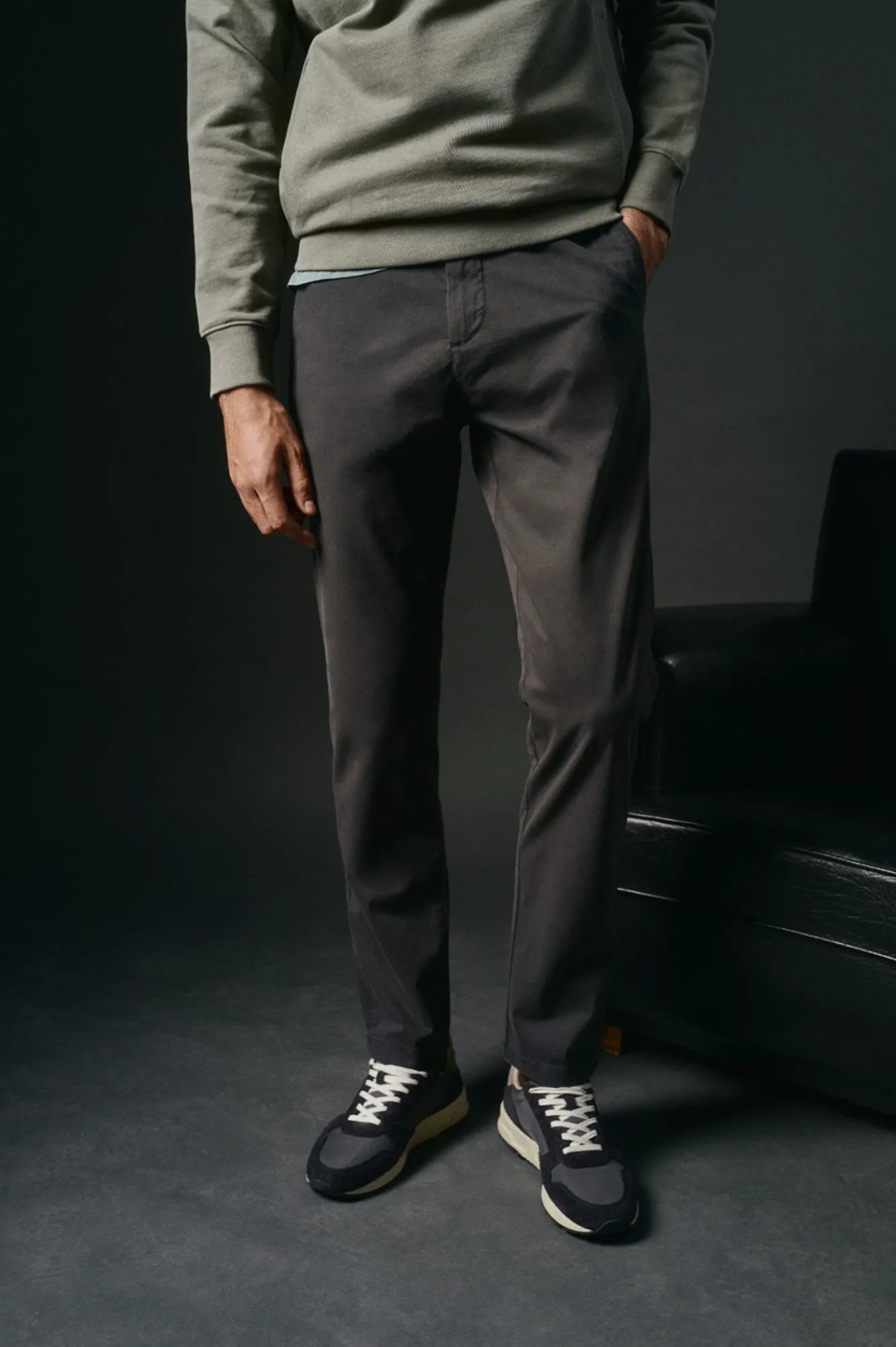 Hombre OOTO Pantalones|Chinos>Pantalón chino slim