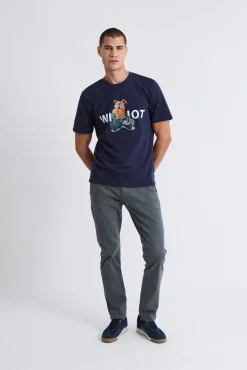 Hombre Williot Pantalones|Chinos>Pantalón Chino Slim