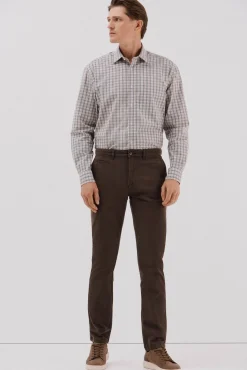 Hombre Cortefiel Pantalones|Chinos>Pantalón chino slim fit
