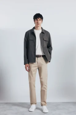 Hombre Springfield Pantalones|Chinos>Pantalón chino slim fit