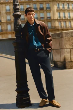 Hombre Springfield Pantalones De Vestir|Pantalones>Pantalón chino vestir comfort slim fit