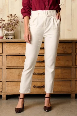 Mujer Polín Et Moi Pantalones>Pantalón cinturón Bianca